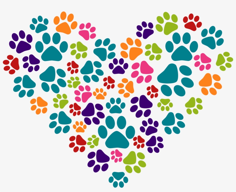 Sandia Animal Clinic Logo Heart - Cross-stitch, transparent png #2883257