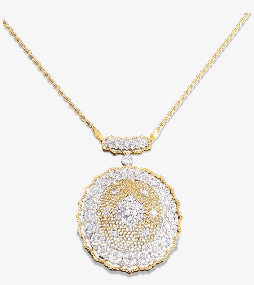 Buccellati Diamond Necklace - Celebrytka Ze Złota Cena, transparent png #2883448