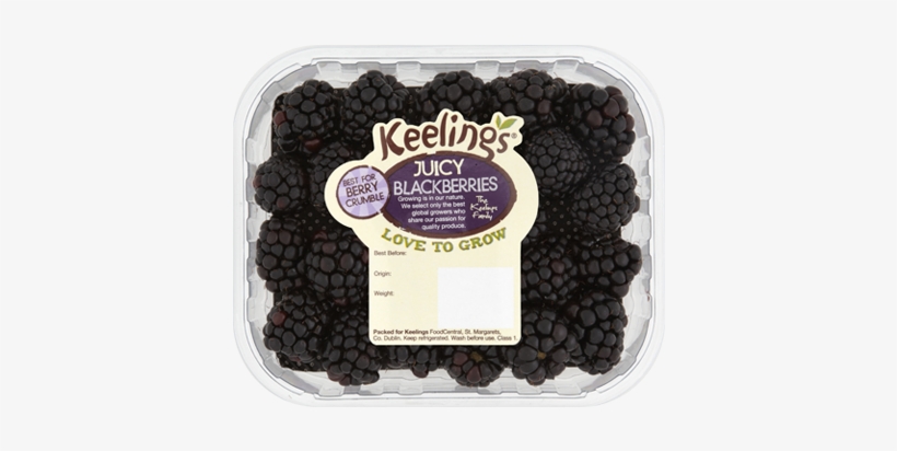 Keelings Blackberries - Keelings Sweet Irish Strawberries, transparent png #2883451