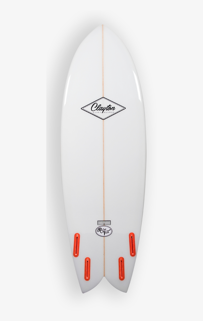 The Retro Fish Is An Updated Version Of A Timeless - Surfboard, transparent png #2883741