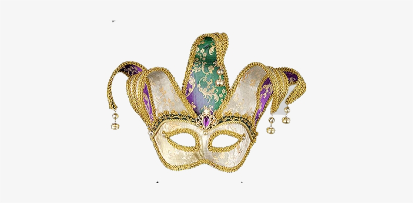 Mardi Gras Masks And Beads Png - Mardis Gras Masks Png, transparent png #2884392