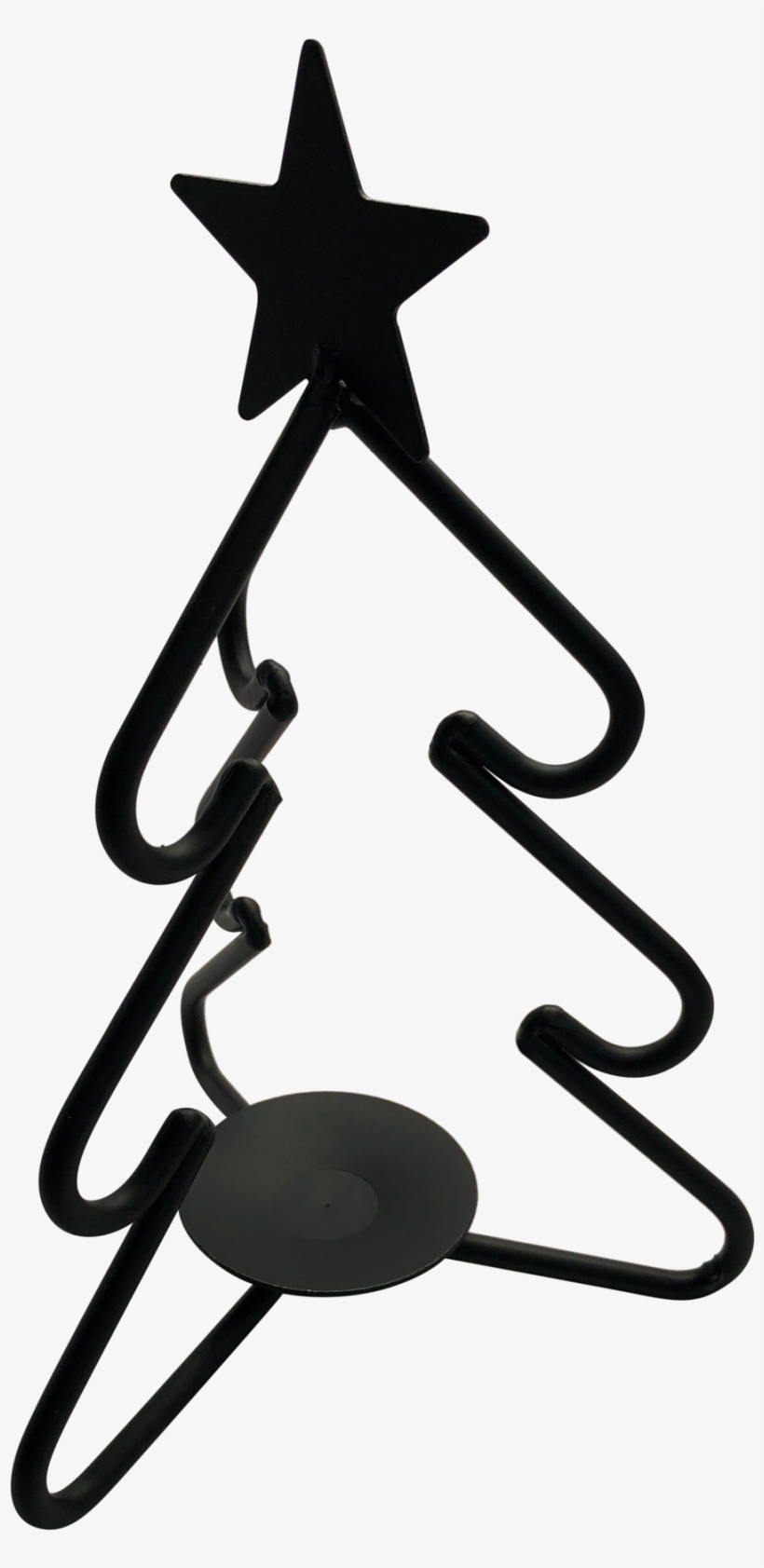 Christmas Tree Tea Light Candle Holder - Tealight, transparent png #2884415