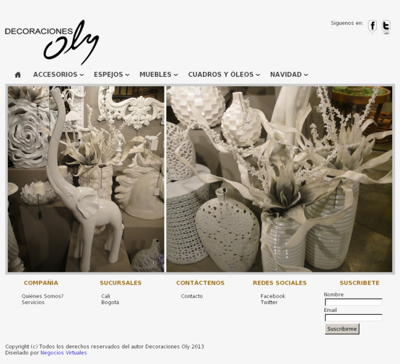 Decoraciones Oly Competitors, Revenue And Employees - Website, transparent png #2884464