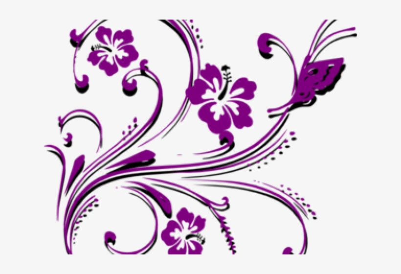Purple Design Cliparts - Wedding Invitation Pictures Clip Art, transparent png #2884566