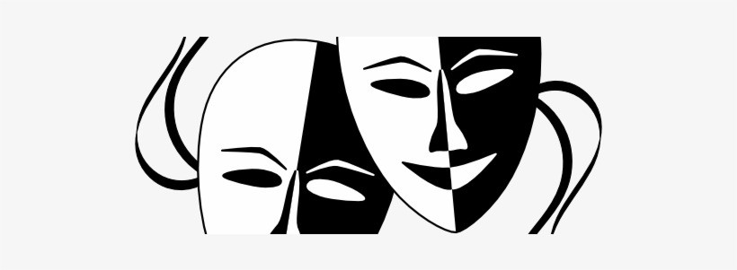 Drama M - Theatre Masks, transparent png #2884834