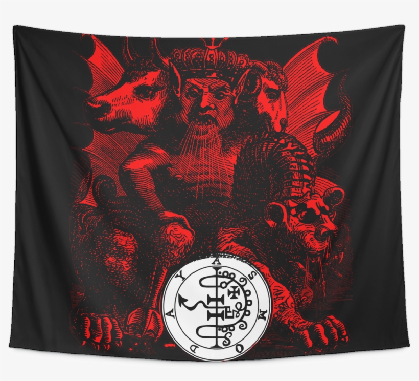 Asmodeus Demon King Tapestry - Black Light Bacchanalia; Compact Disc; Primary Artist, transparent png #2885209
