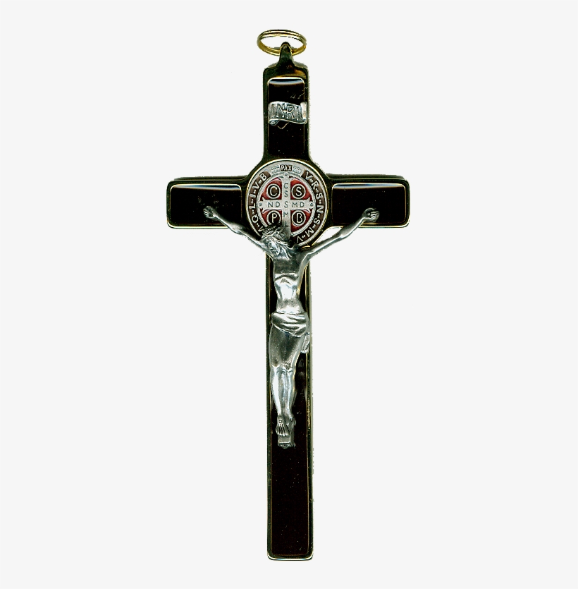 Crucifix - St Benedicts Cross Png, transparent png #2885441