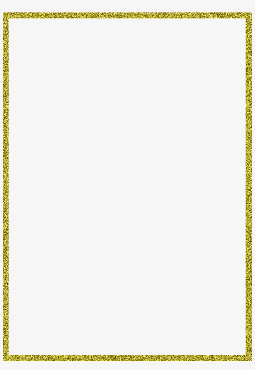 The Gallery For > Gold Border Png - Parallel, transparent png #2885476