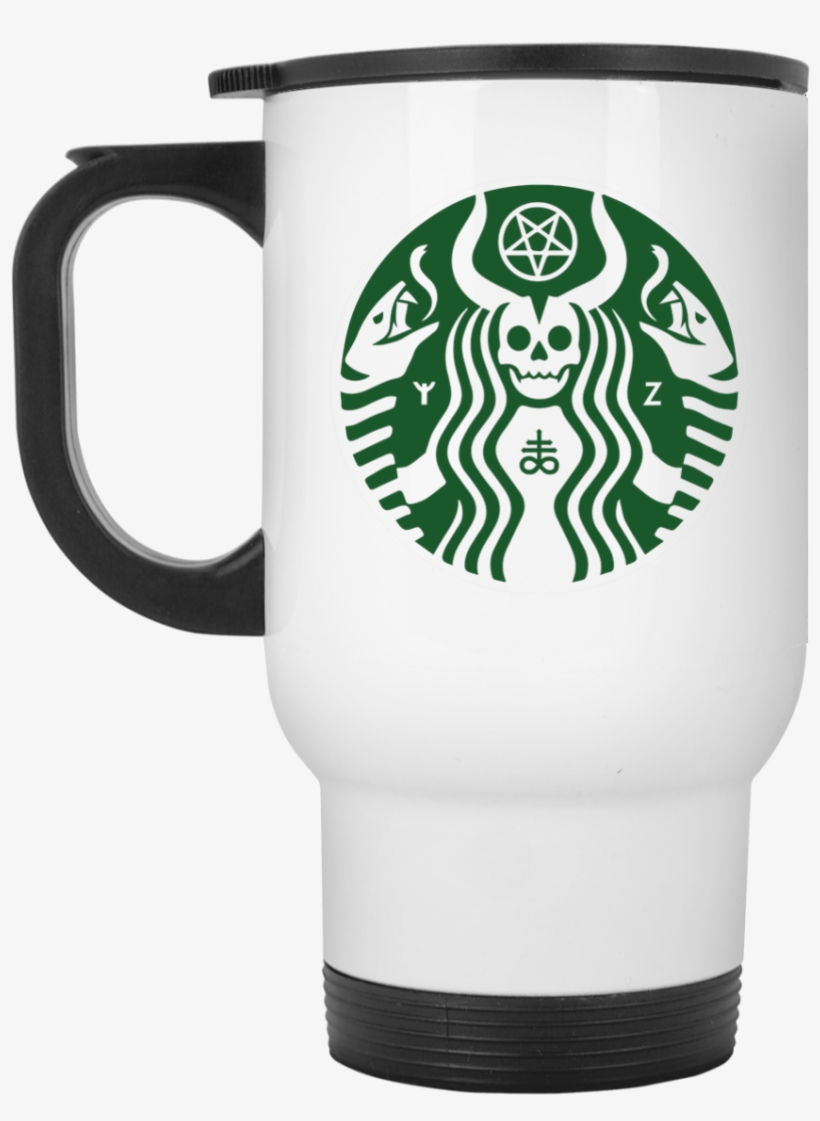 Satanic Starbuck Coffee Mugs - Starbucks New Logo 2011, transparent png #2885538