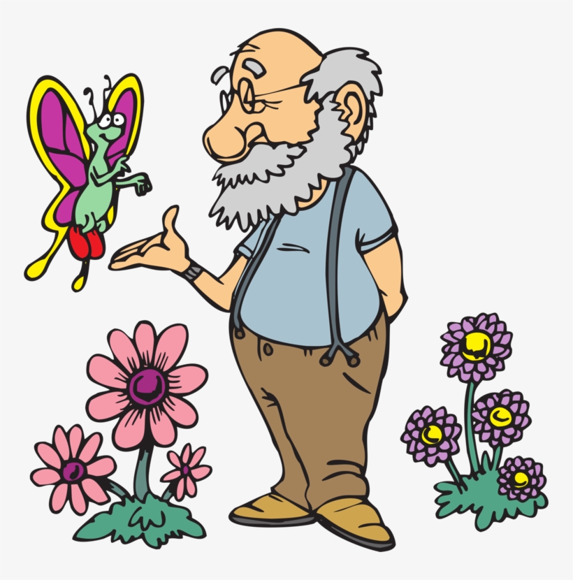 Cartoon Drawing Man Illustrator - Nice Old Man Cartoon, transparent png #2885863