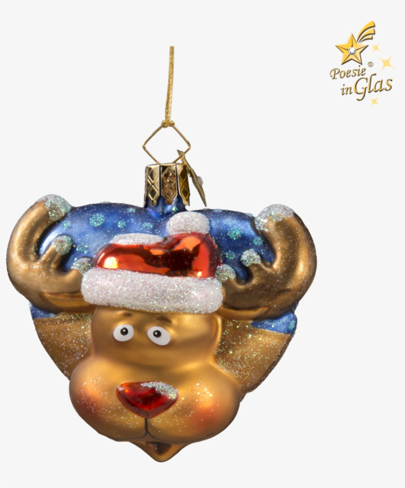 Moose Head In Heart Shape - Wax, transparent png #2885935