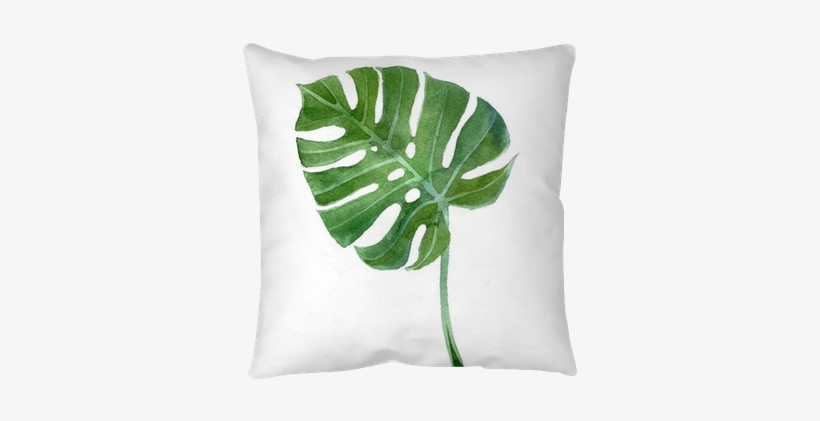 Monstera Leaf Watercolor, transparent png #2886401