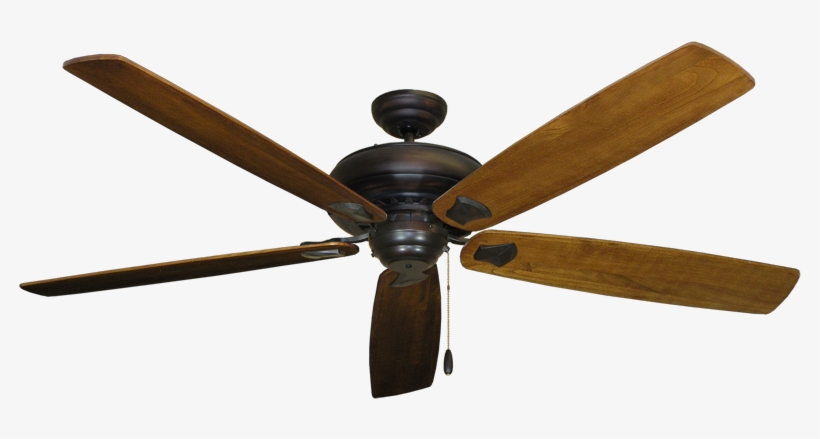 Tiara Oil Rubbed Bronze Ceiling Fan With 72″ Arbor - Big Ceiling Fans, transparent png #2886915