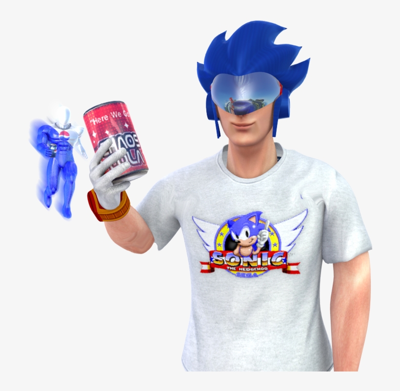 Time To Crack Open A Cold Fresh Chaos Cola™ - Sonic The Hedgehog, transparent png #2886917