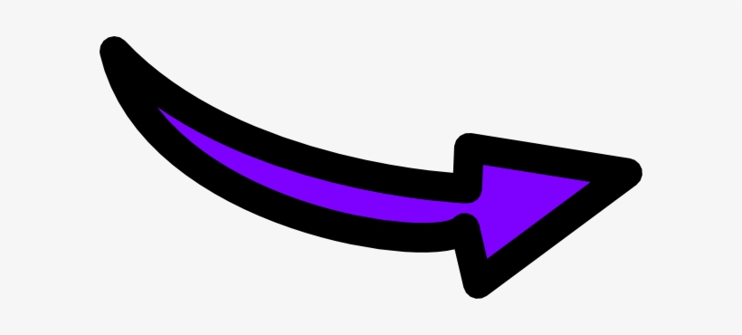 Purple Arrow Clip Art, transparent png #2887057