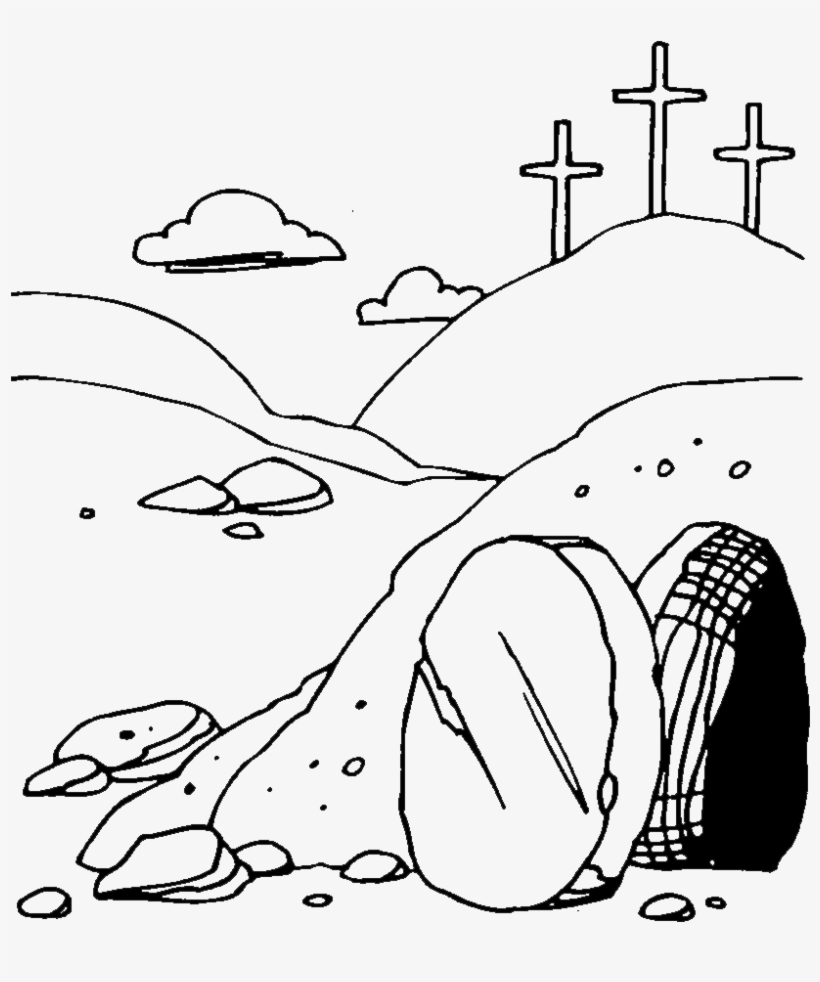 Empty Tomb - Resurrection Clip Art, transparent png #2887202
