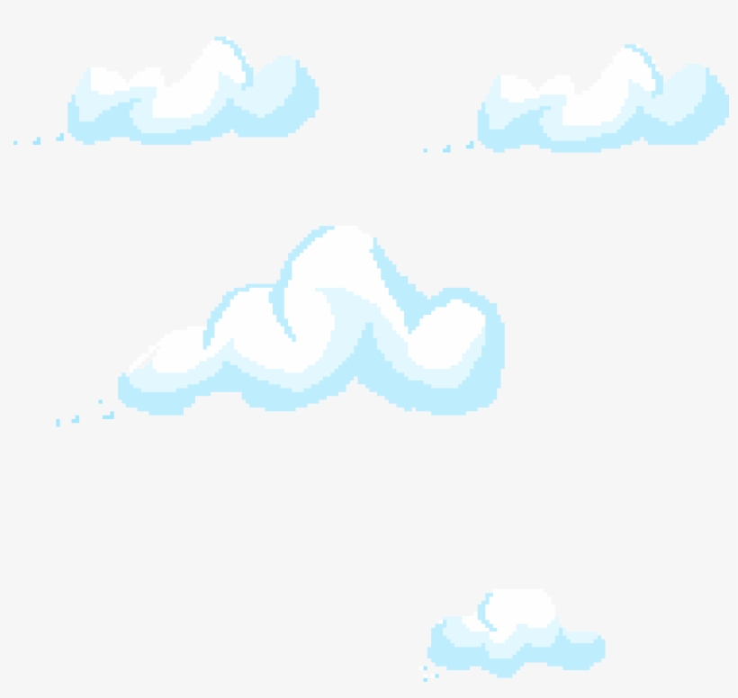 Nuvens - Mario Series, transparent png #2887292