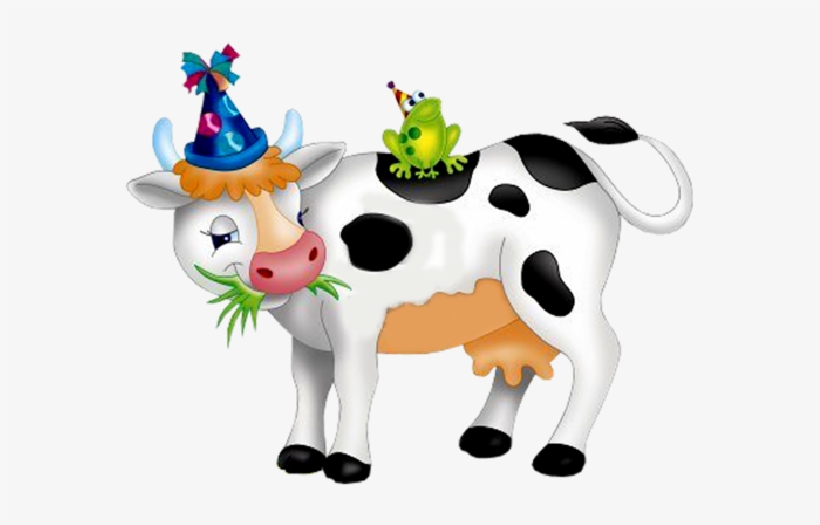 Pin By Reva Henriques On Cows - Cartoon, transparent png #2887727