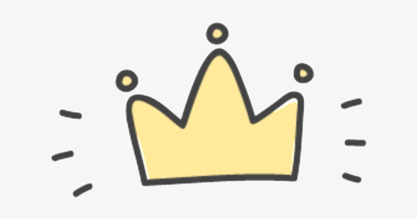 Hand Drawn Cartoon Crown Vector - Hand Drawn Crown Png, transparent png #2887833