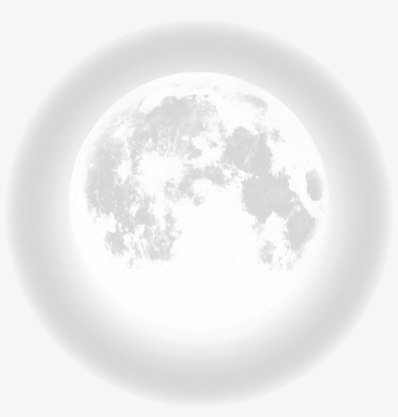 Ftestickers Sky Moon Glowing Blackandwhite - 30mm Perfume Diffuser Locket Necklace Stainless Steel, transparent png #2888461