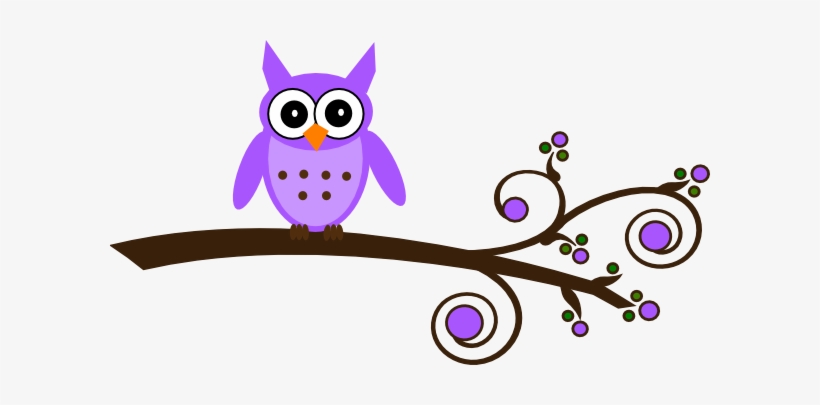 Small - Owl Purple, transparent png #2888588