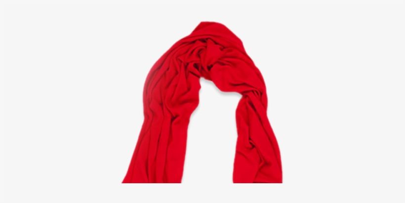Red Cashmere Scarf By Citizen Cashmere - Wool, transparent png #2888723