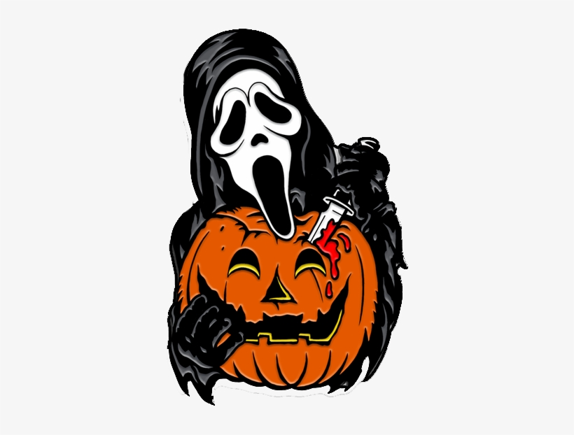 Gfcarver1october 19, 2017 Ghostface - Lapel Pin, transparent png #2888806