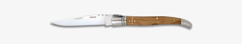 "laguiole" Pocket Knife Olive - Laguiole Knife, transparent png #2888830