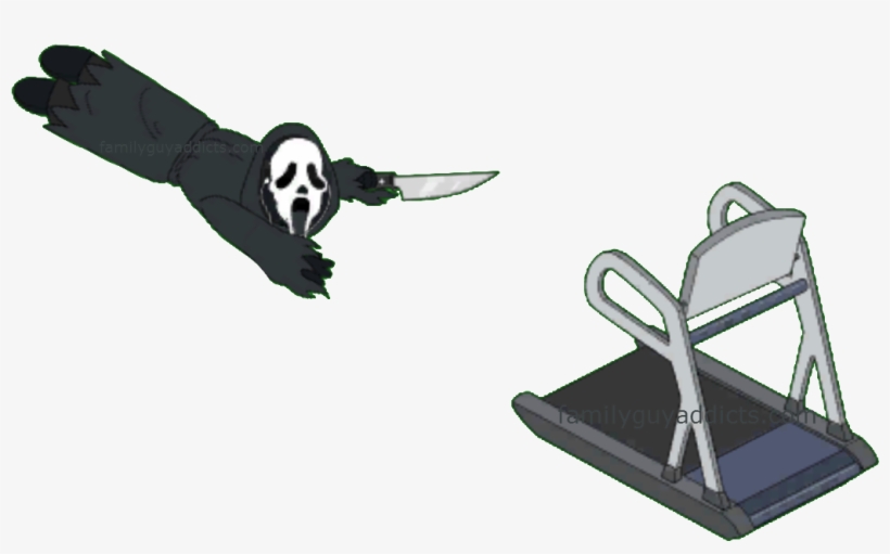 Ghostface Train To Kill - Ghostface Family Guy, transparent png #2888974