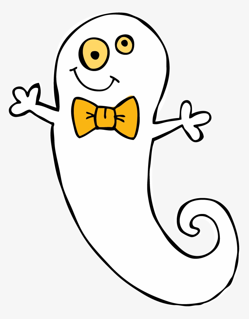 Happy Halloween Ghost - Halloween Happy Ghost, transparent png #2889046