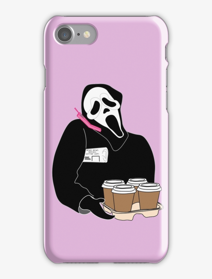 Ghost Face Iphone 7 Snap Case - Case Iphone 7 Billie Eilish, transparent png #2889050