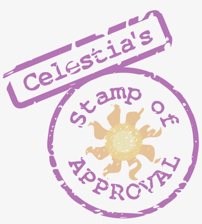 Visit - Princess Celestia Approves, transparent png #2889361