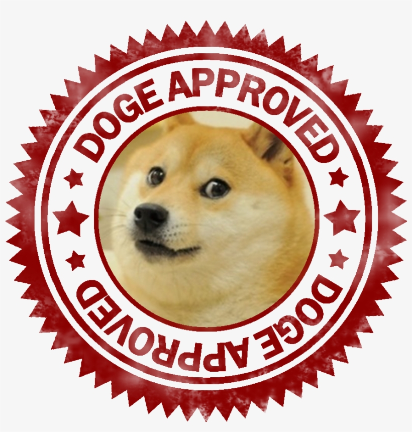 Much Approval - Doge Head Latex Mask, transparent png #2889453