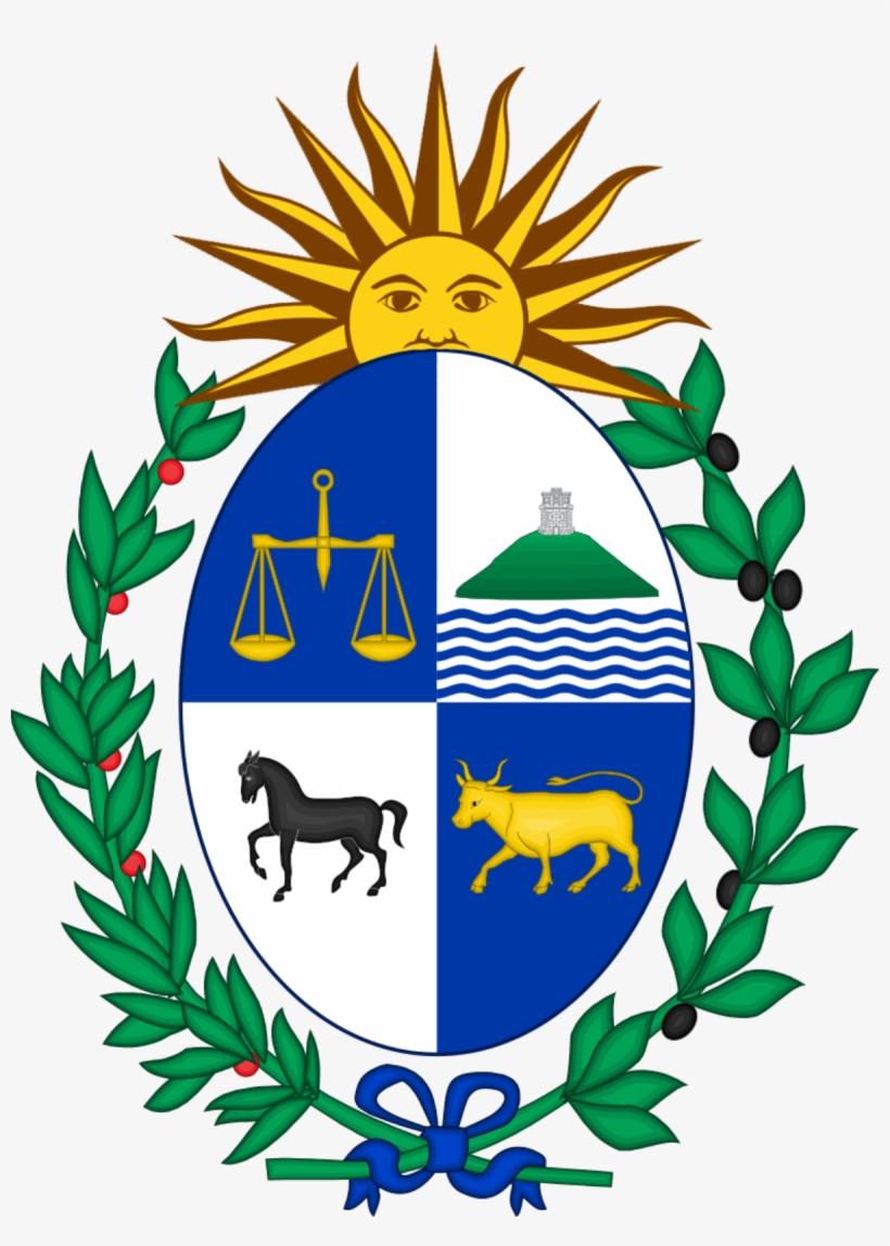 File Made And Upload By Tatoute - Uruguay Coat Of Arms, transparent png #2889551