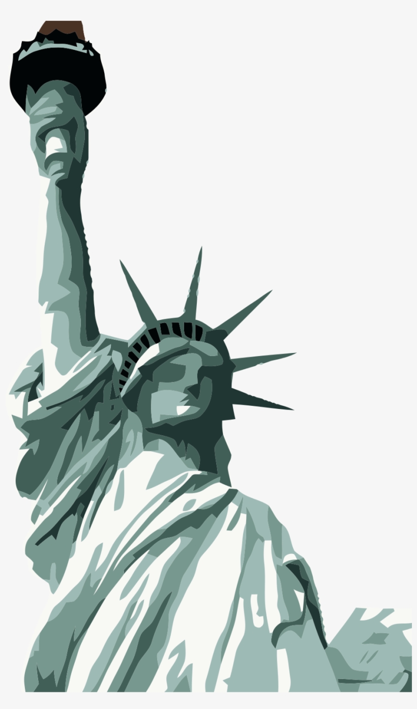 Liberty Statue Hires - Statue Of Liberty, transparent png #2889662