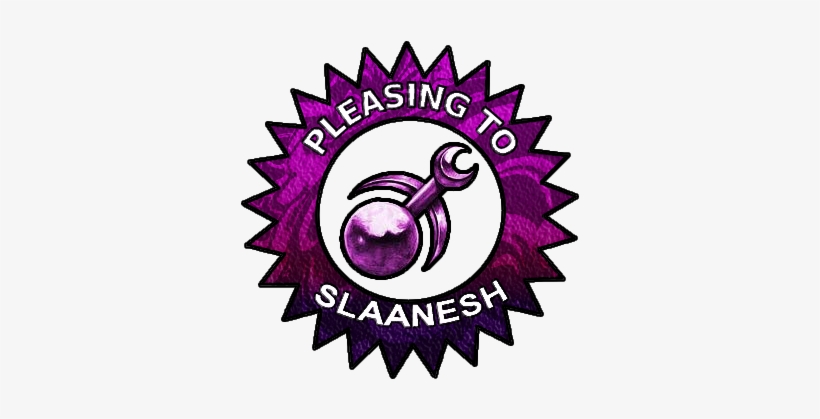 27265365 - >> - Slaanesh Seal Of Approval, transparent png #2889783
