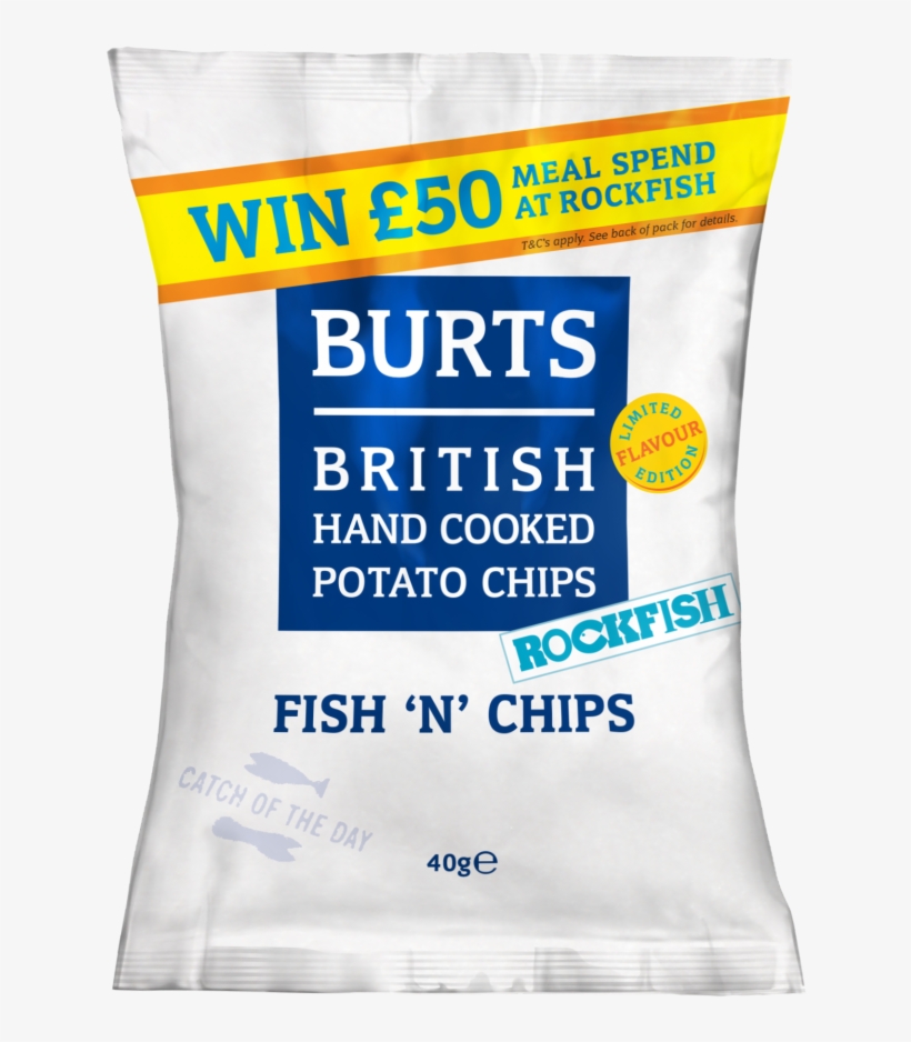 Burts Chips Potatoes Gets The Stamp Of Approval From - Burts Chips, transparent png #2889789