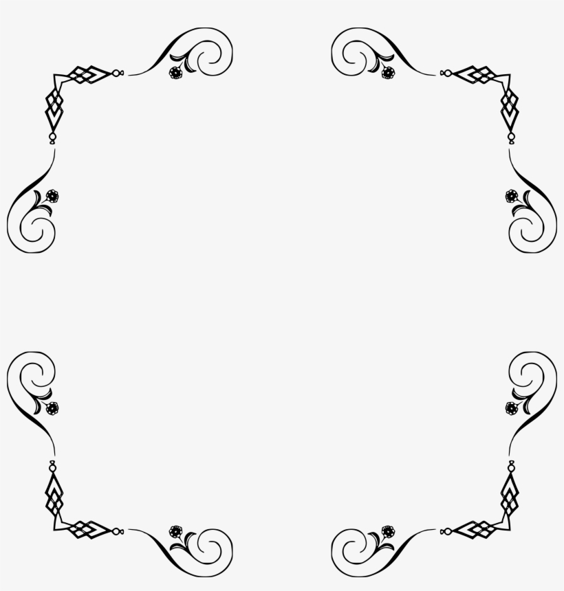 Elegant Frame Extended - Elegant Frames And Borders, transparent png #2890003