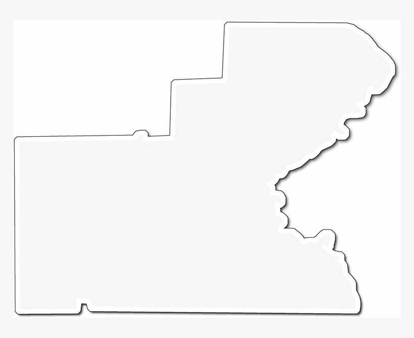 A Map Of Glades With An Outer Shadow Around The Map - Illustration, transparent png #2890196