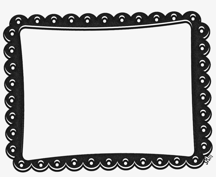 Http Www Printcandee Com Products Scalloped Square - Scalloped Frame Square Png, transparent png #2890781