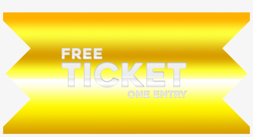 Free Ticket - Portable Network Graphics, transparent png #2891053