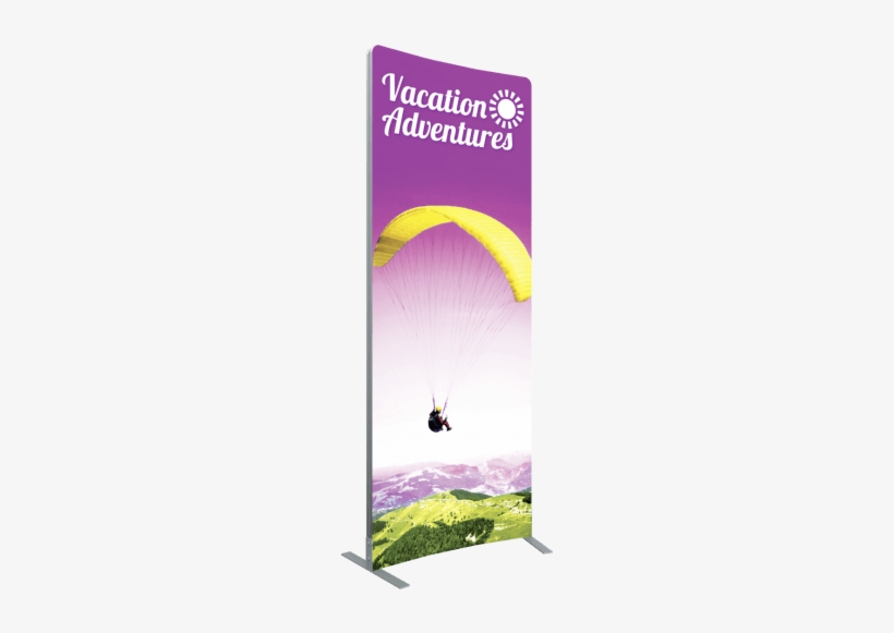Vector Frame Curved 01 Fabric Banner Display - 4ft X 6ft Vector Frame Rectangle 03, transparent png #2891127