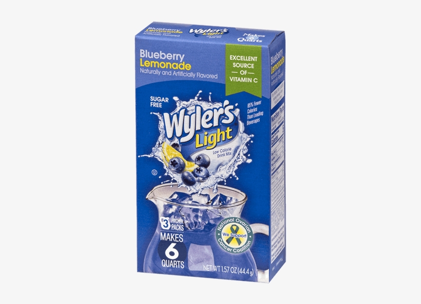 About Wyler's Light 6qt Pitcher Pack - Jel Sert Wyler's Light Singles To Go! Sugar Free Drink, transparent png #2891182