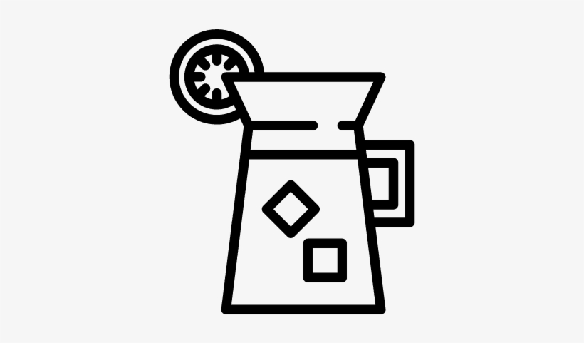 Pitcher With Lemonade Vector - Icon, transparent png #2891277