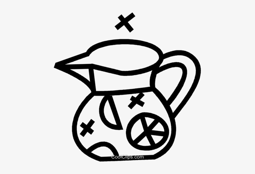 Jug Of Lemonade Royalty Free Vector Clip Art Illustration - Cross, transparent png #2891416