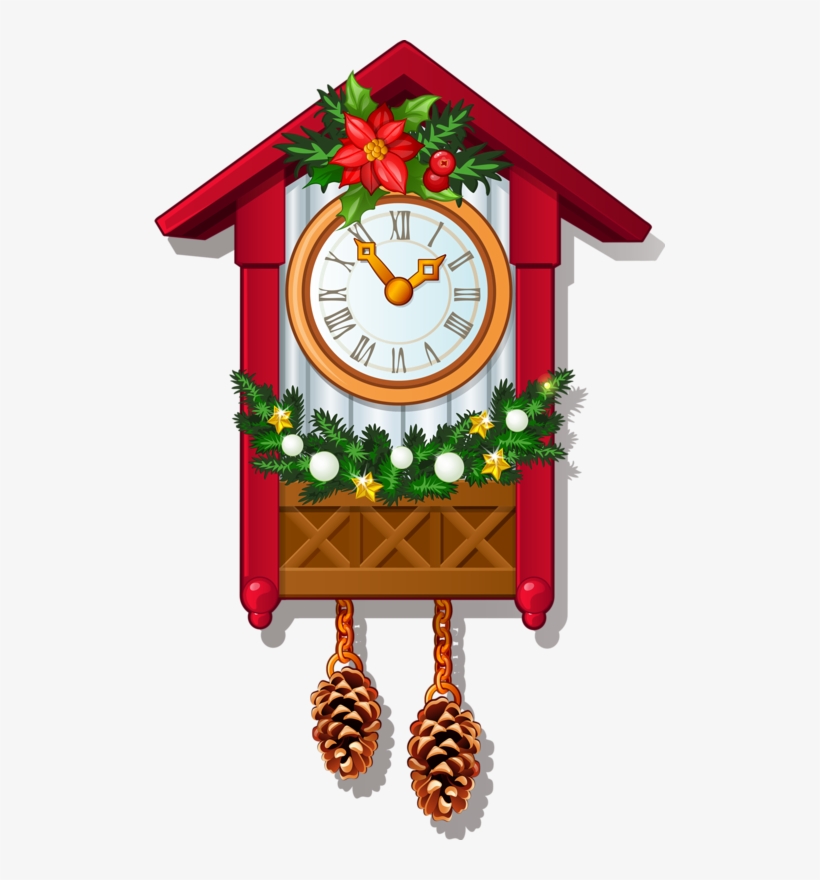 New Year Clock Png Download - Nutcracker Cuckoo Clock, transparent png #2891417