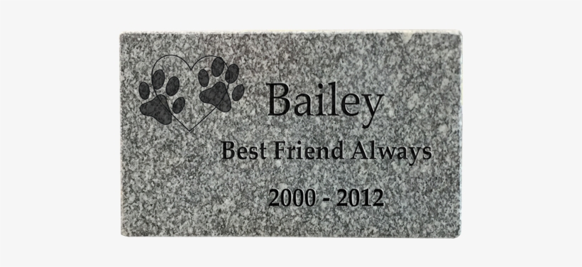 Wholesale Grey Granite Pet Headstone- - Granite, transparent png #2891609