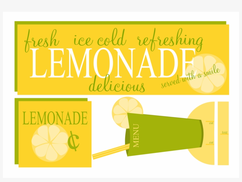 Lemonade Stand Sign Printables, transparent png #2891650