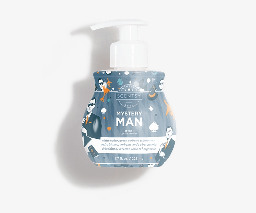 Mystery Man Lotion - Scentsy, transparent png #2891810