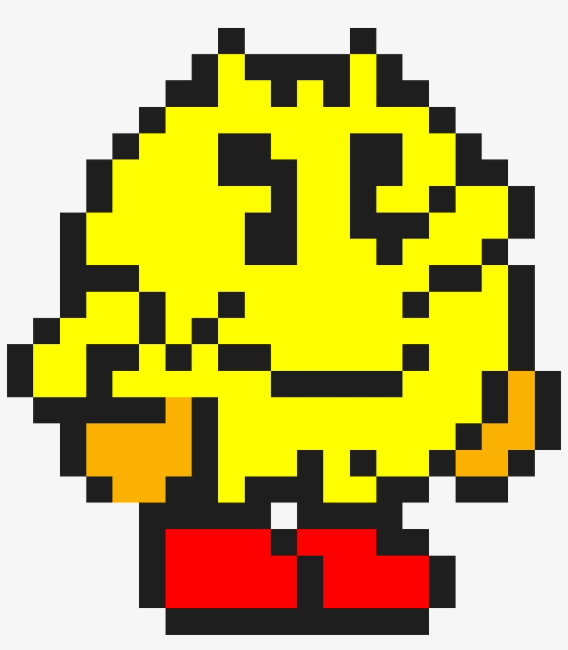 Mystery Mushroom Pacman - Super Mario Maker Pac Man Amiibo, transparent png #2891970